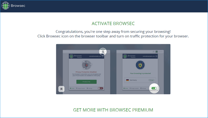Сайт Browsec