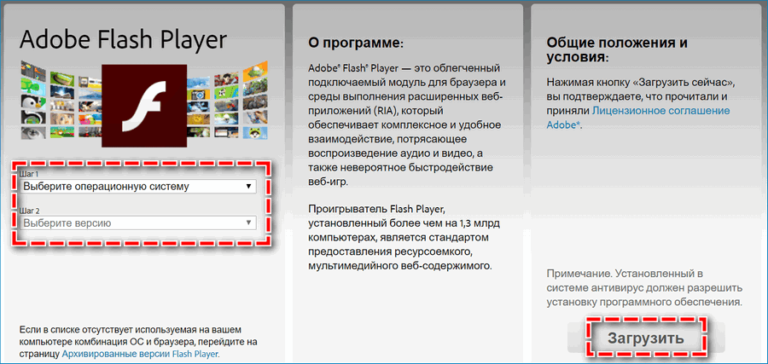 Какой флеш плеер нужен для яндекс браузера