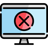 Иконка сбой