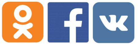 Иконки социальных сетей Иконки социальных сетей