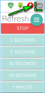 Интерфейс Super Auto Refresh