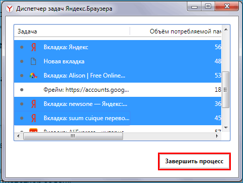 Выделить и закрыть вкладки в браузере Яндекс Выделить и закрыть вкладки в браузере Яндекс