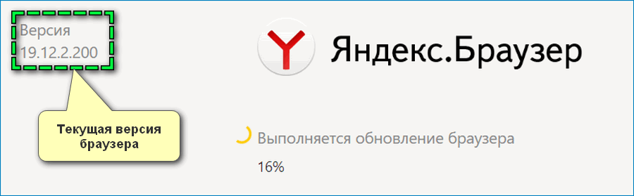 Запуск обновления Яндекс Браузера
